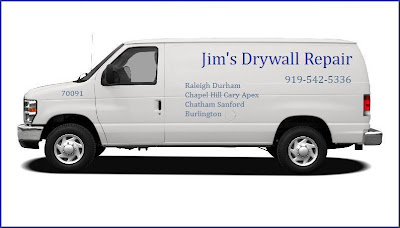 Call Jim 919-542-5336 - Drywall Repair Contractors providing service in Durham, NC.