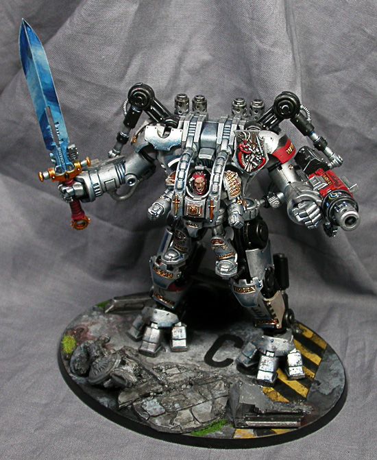 Warhammer Games Workshop Miniature 40k Grey Knight Dreadknight