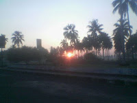 Photo Sunrise di Toll Pangandaran