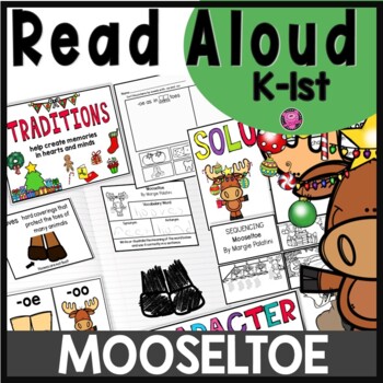 Bring some holiday cheer to your classroom with Mooseltoe! This book study includes everything you need to help your kindergarten and 1st grade students describe characters, setting, sequence major events, and learn about problems and solutions.