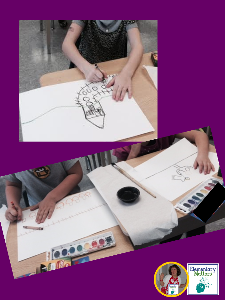 A Batty Art Project: Here are step by step direction a fun bat art project to integrate literacy with the arts. Plus, the kids love it!
