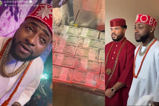 Davido Celebrates Manager Asa Asika’s Wedding, Hails 14 Years of Loyalty