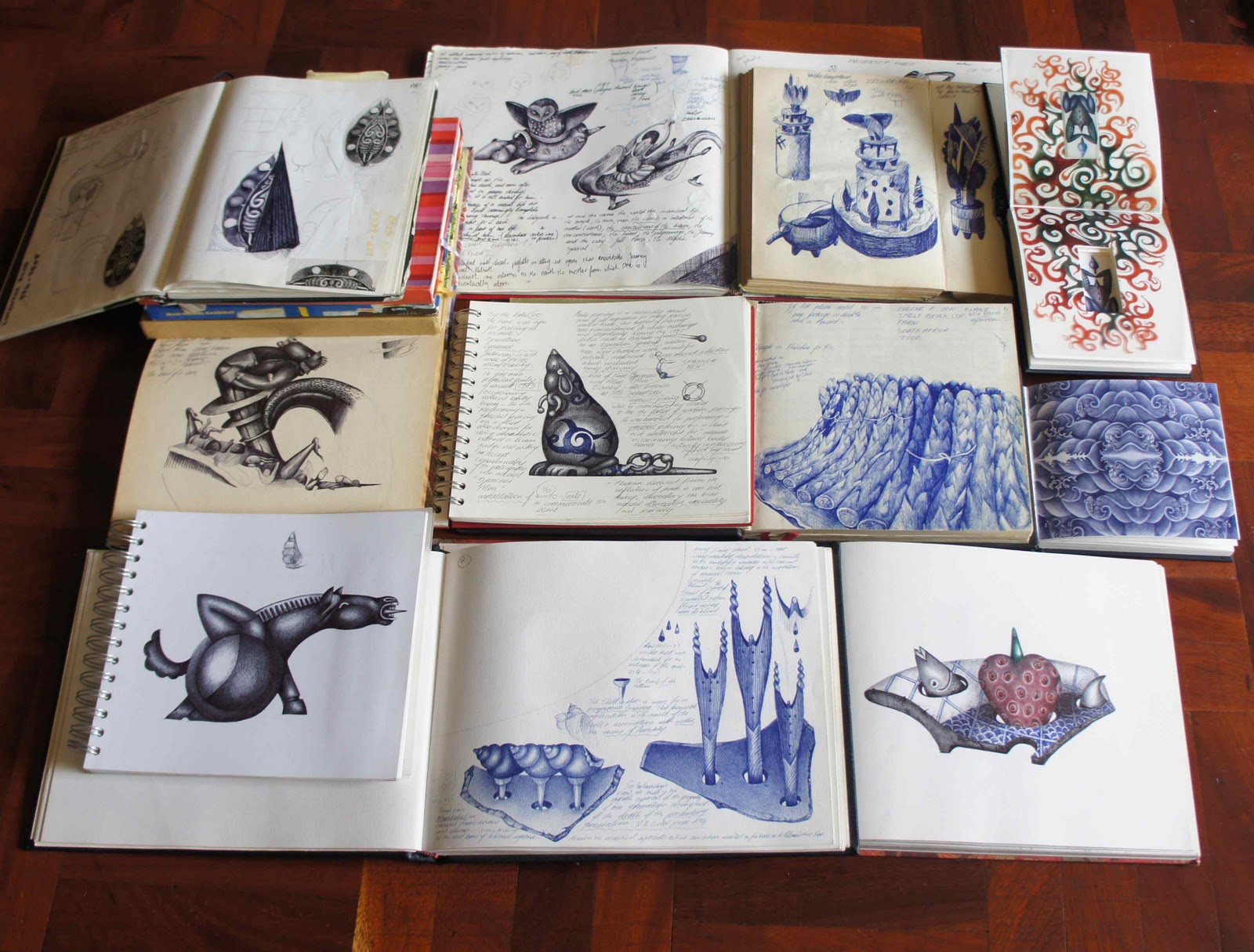 Sketchbook // Ballpoint Pen Drawings :: Behance