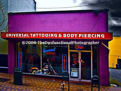 The Man In The Tattoo Parlour