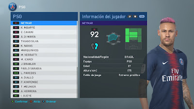 PES 2019 Latin Patch 2019 Season 2019/2020