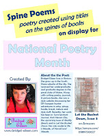 bridget eileen national poetry month book title poems display