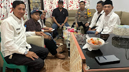 Kapolsek Pasekan Silaturahmi dengan Para Kuwu, Ajak Bersinergi Jaga Kamtibmas