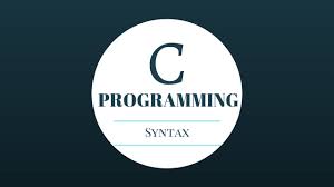 C Programming syntax