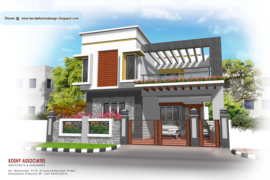 Simple Elevation of House