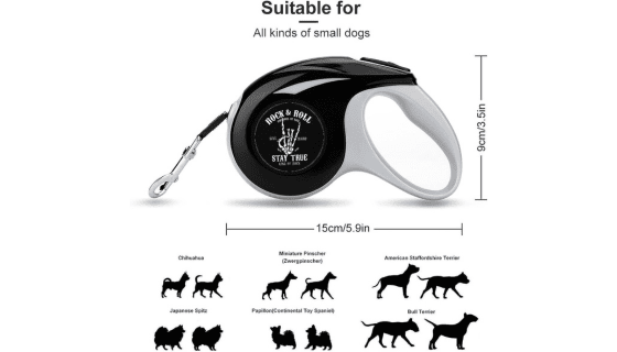 Tangle-free retractable dog leash