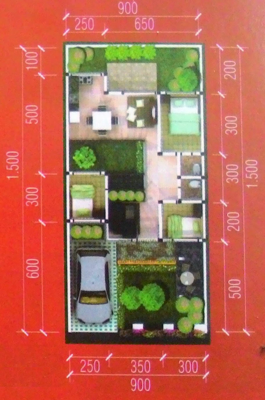  Rumah  Taman Minimalis Sejuk dan Nyaman Desain Rumah 