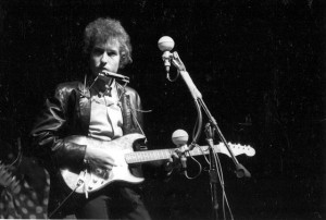 Dylan at 1965 Newport Folk Festival