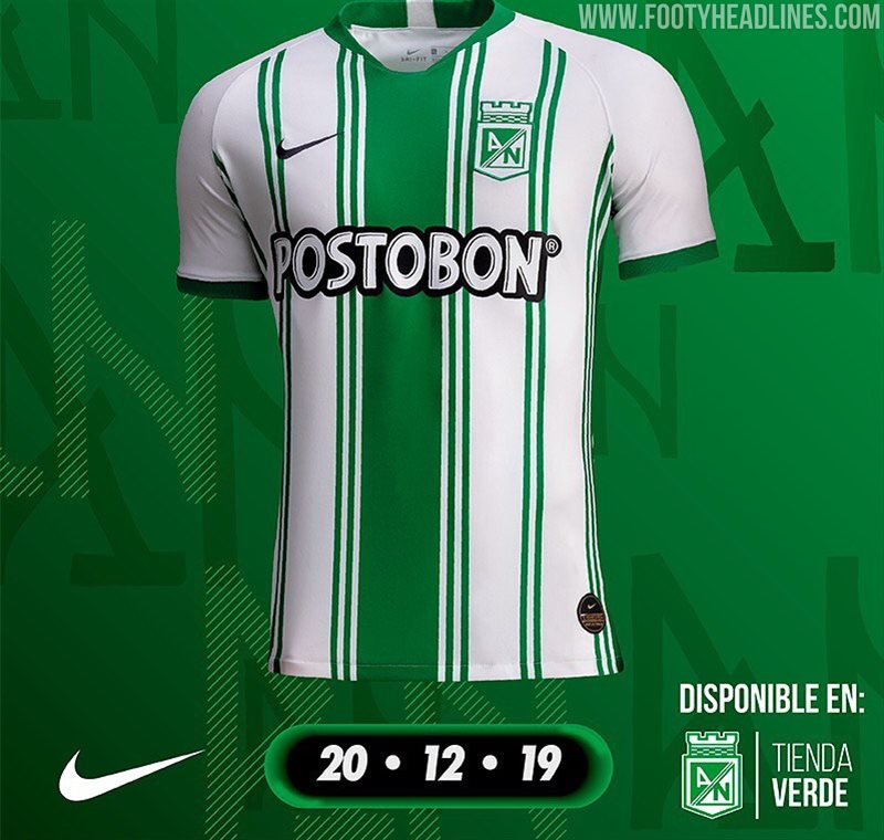 Atlético Nacional 2020 Home & Away Kits Released - Footy ...