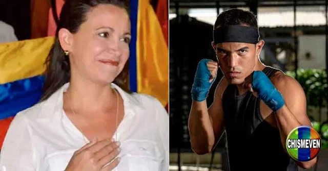 María Corina Machado le dedicó un mensaje al atleta refugiado Eldric Sella