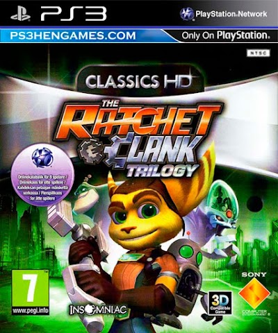 Ratchet and Clank HD Trilogy Collection [PKG/Carpeta] [HEN/CFW] [BCES01503 / NPEA00385] PS3