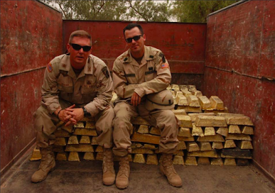 US Stole Iraqi Gold and Oil