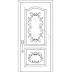 wood carved door dxf file free