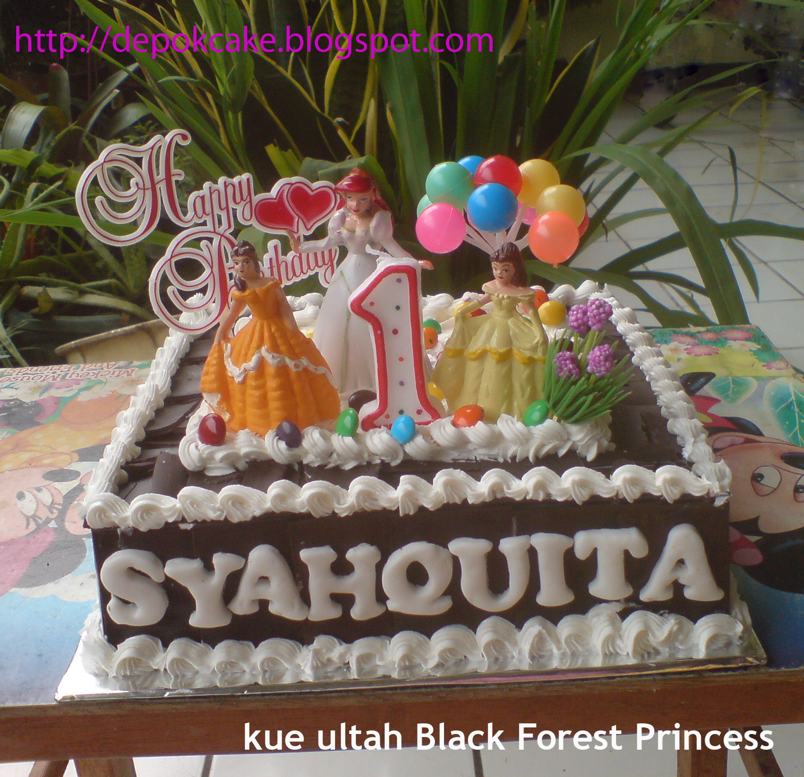 DEPOK CAKE Simple Cake Black Forest