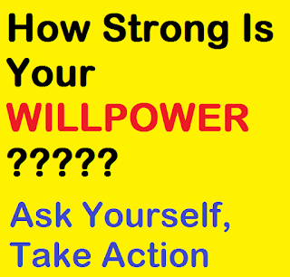 how strong is your will power?