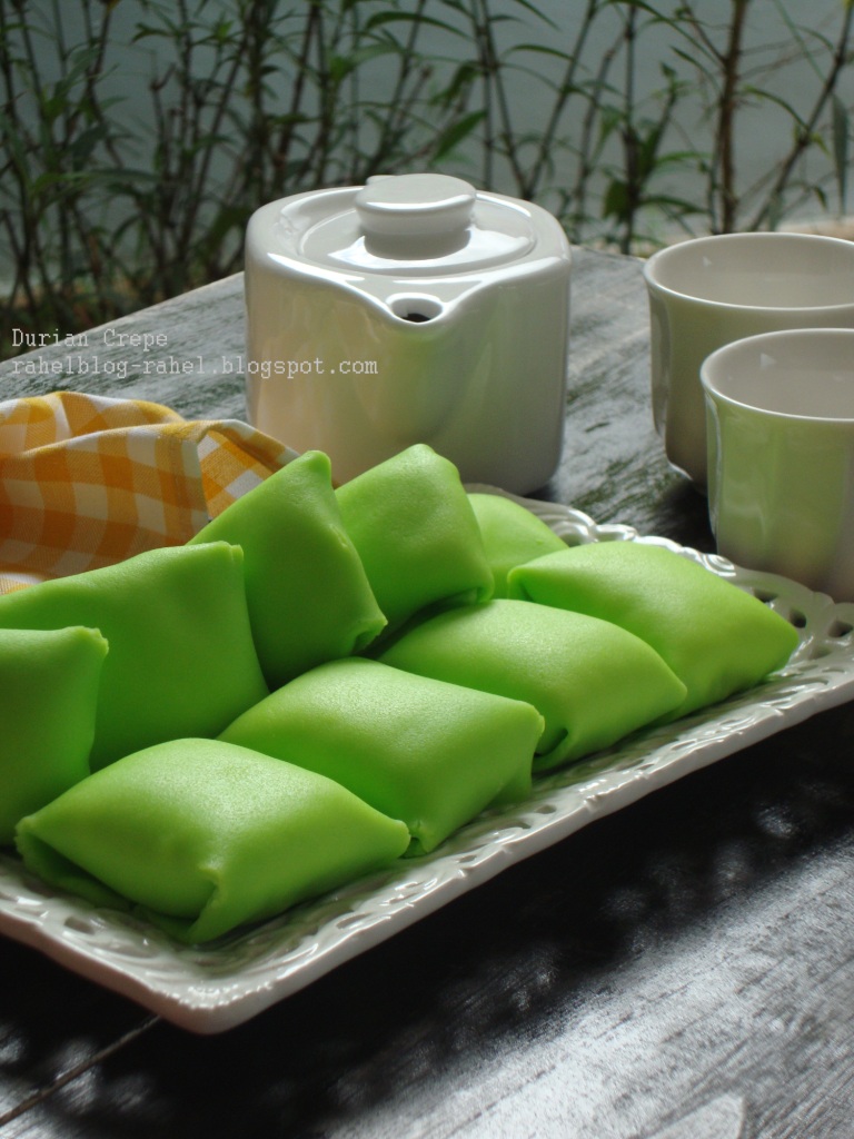 Rahel Blogspot: Durian Crepe