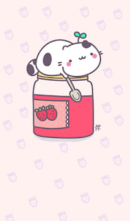 papel de parede wallpaper background fundo de tela kawaii fofo gatinho