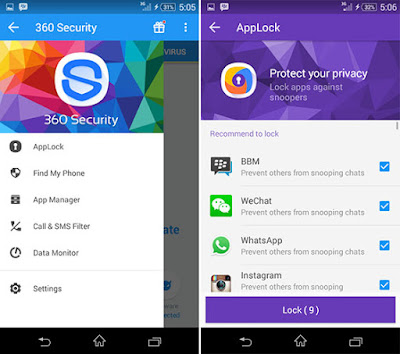 Aplikasi 360 Security Antivirus Boost NEW VERSI 3.3.7 Apk 2015