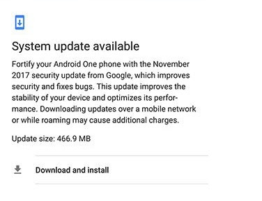 Cara Menginstal Update Xiaomi Mi A1 November