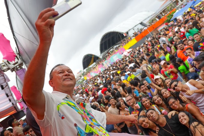 Brandão comemora recorde de público do Carnaval com destaque na segurança