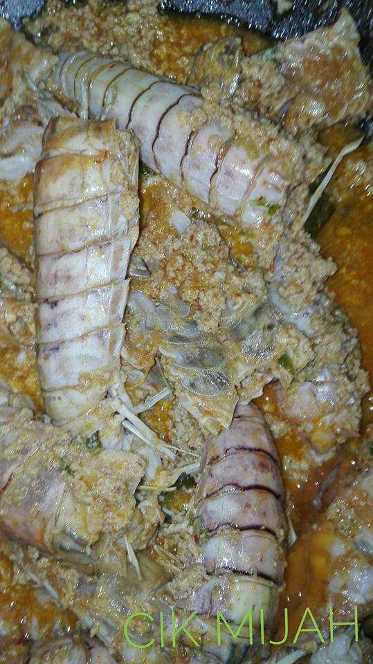 RESEPI UDANG LIPAN MASAK BERLADA - Miza Talib