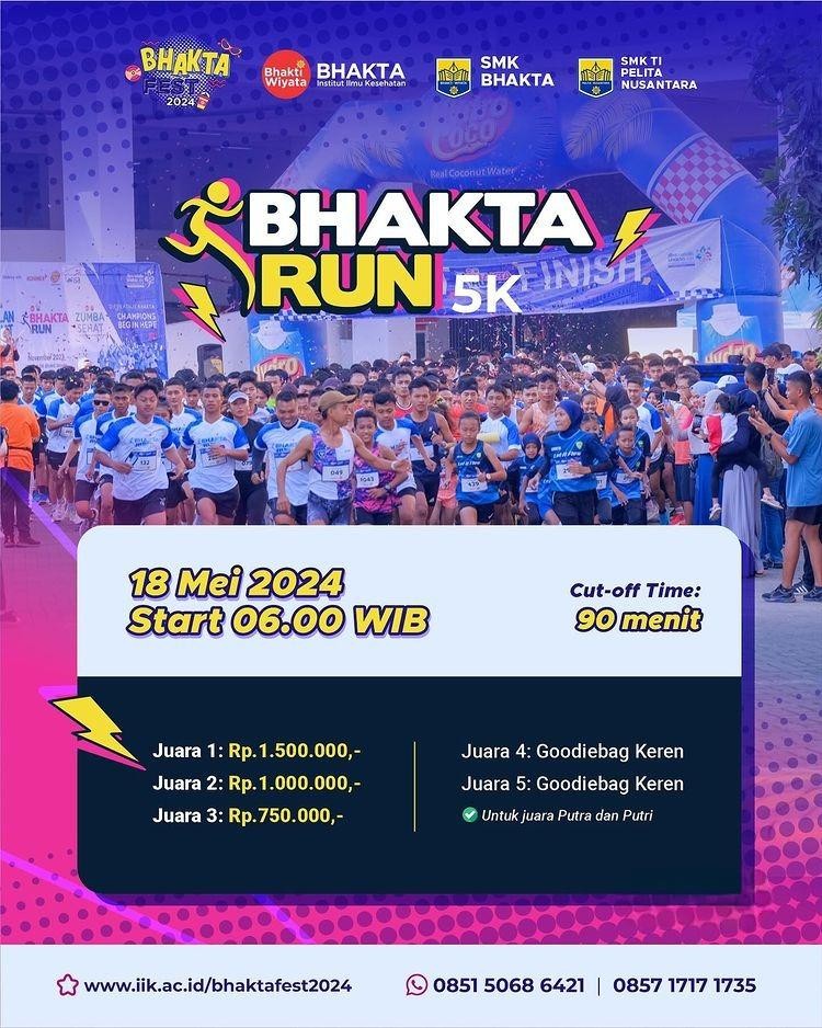 Hadiah 👟 Bhakta Run • 2024