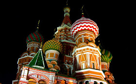 St Basil's Cathedral night