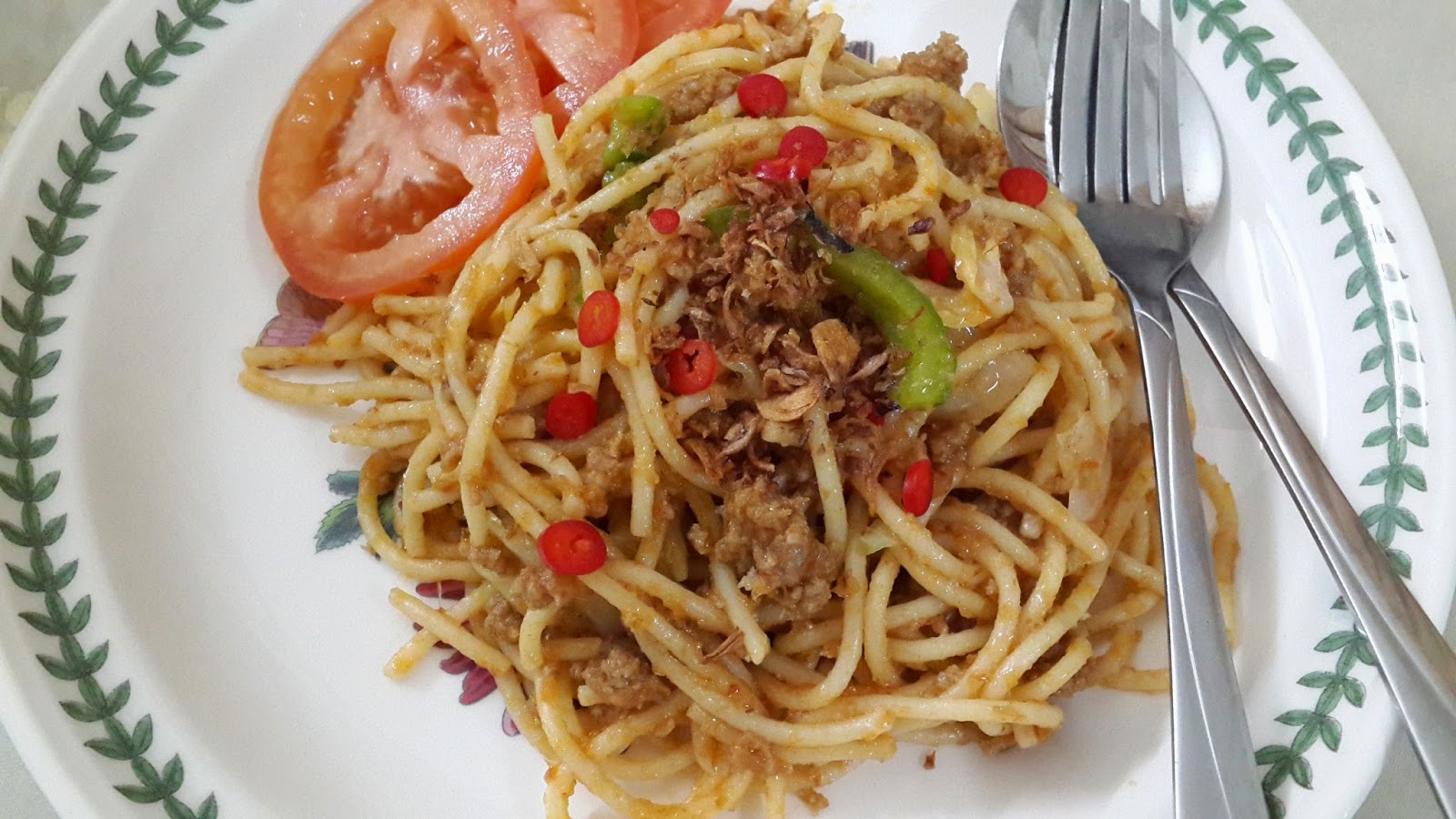 Resepi Masakan Kegemaran: Spaghetti Goreng