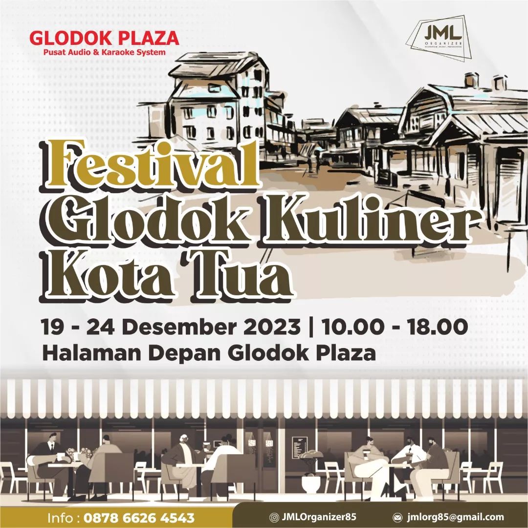 Festival Glodok Kuliner Kota Tua di Glodok Plaza
