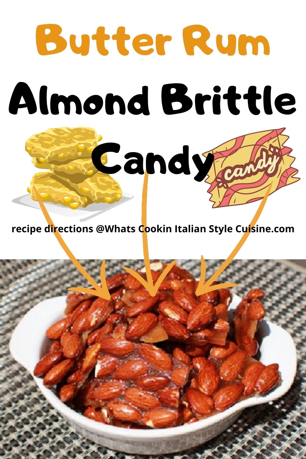 pin for later almond brittle