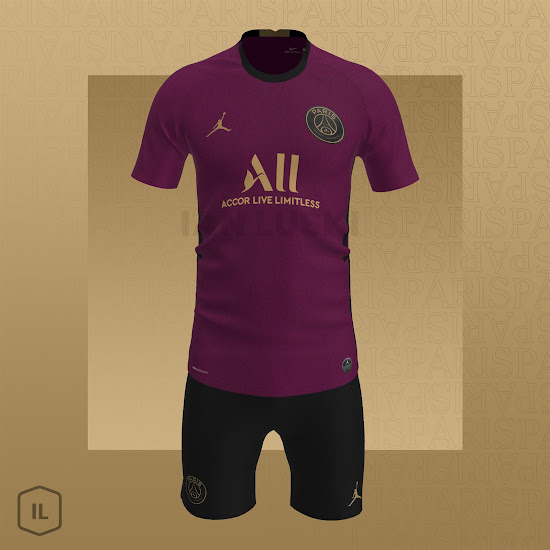 Jordan Psg 21 Concept Third Kit Revealed Footy Headlines