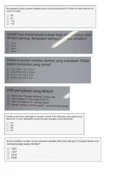 Contoh Soalan Peperiksaan SPA Pembantu Setiausaha Pejabat 2019