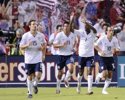 World Cup 2010 USA Football Players Photo