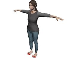 Female Body model 3D | Full Body Female 3D model free | Female body model 3d free download