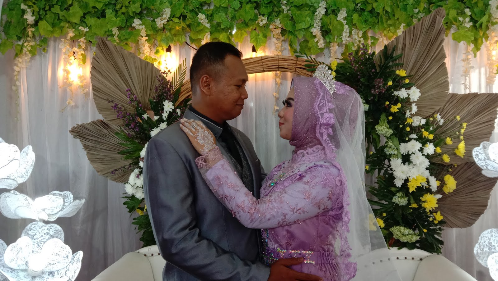 Resepsi Pernikahan Karim dengan Putri