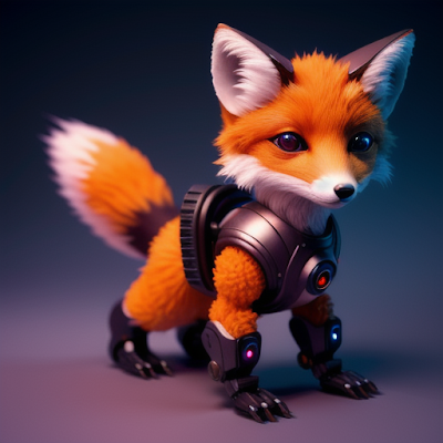 Cute Cyberpunk Fox (19)