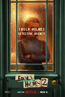 Enola Holmes 2 Film releasing  in Canada on November 4th, 2022 at 3:00 AM EDT