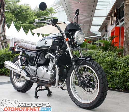 Modifikasi Suzuki Inazuma Street Tracker