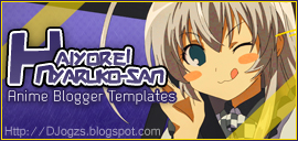 Eucliwood Hellscythe Blogger TemplatesHaiyore! Nyaruko-san Blogger template