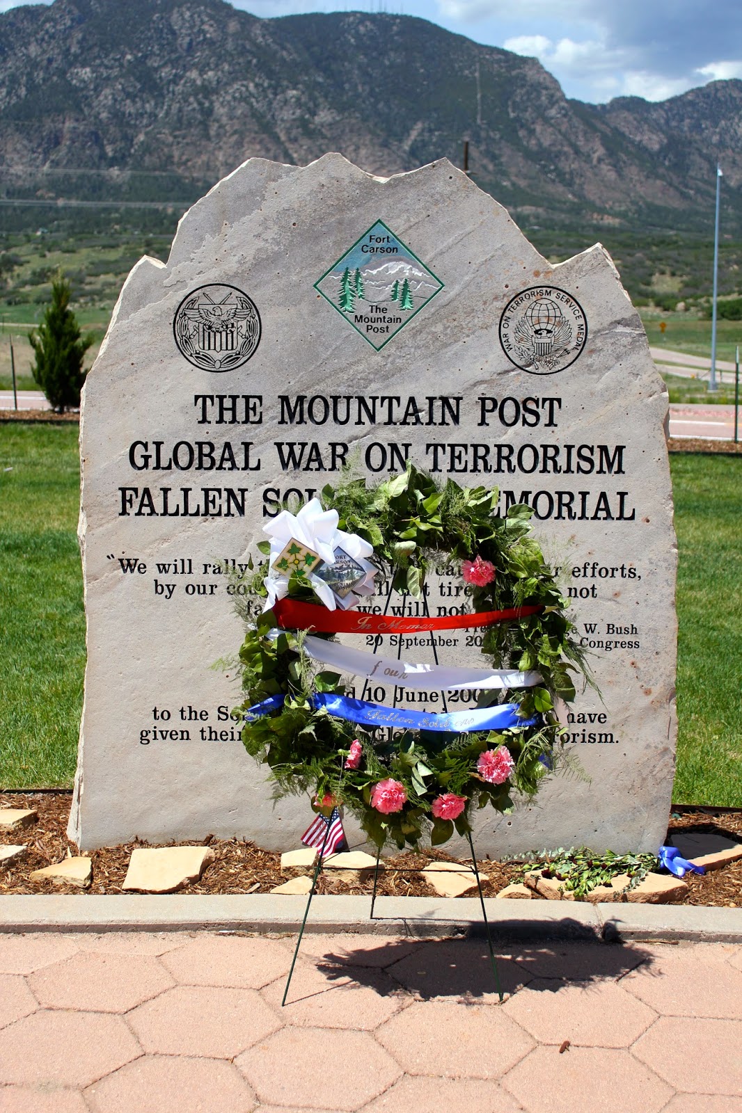 Have You Seen My Roots Military Monday Fort Carson Gwot Fallen Soldiers Memorial 2004 2005