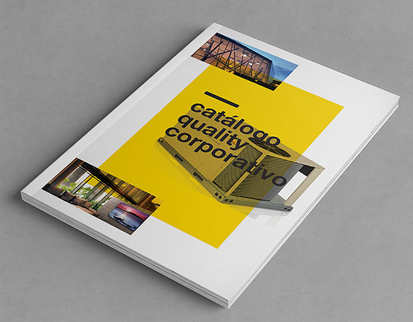Inspirasi 20+ Desain Brosur dan Katalog Modern - Quality Corporativo Catalog