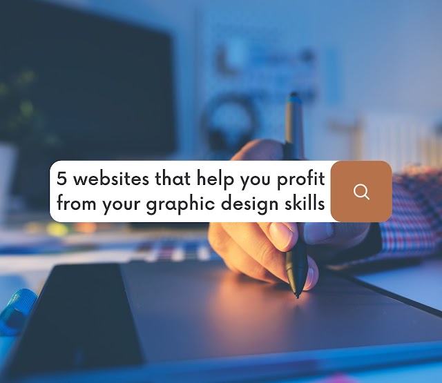 5 websites that help you profit from your graphic design skills