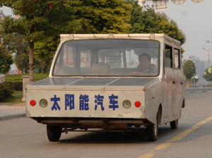 'El viaje por China en un coche que funciona con energía solar