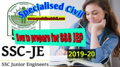 How to crack SSC JE (Civil) 2019-20 within 3 months preparation?