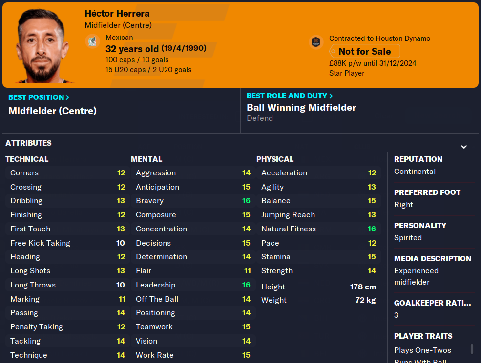 FM23 Hector Herrera