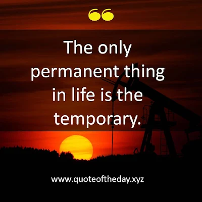 Nothing is permanent quotes Images